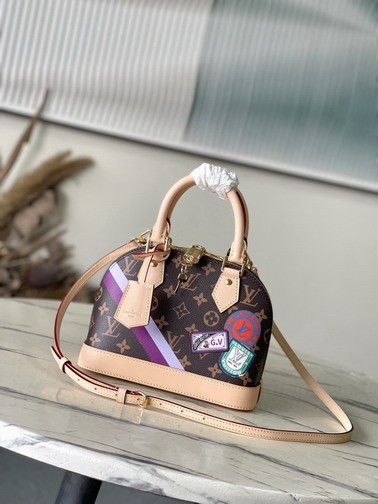 LV Bags Alma M01917 17.5x11.5x23.5cm gf