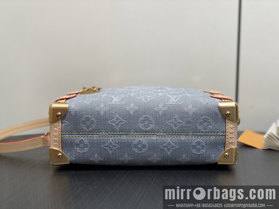 LV Bags Side Trunk M13285 23.5x16x8.5cm gf