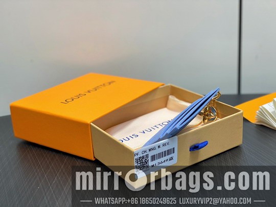 LV Bags Charms M13649 10.2x7.3x0.3cm gf