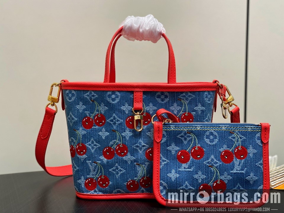 LV Bags Neverfull M14997 26.5x16.5x11cm gf