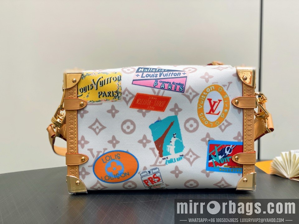 LV Bags Side Trunk M14606 16x8.5x23.5cm gf
