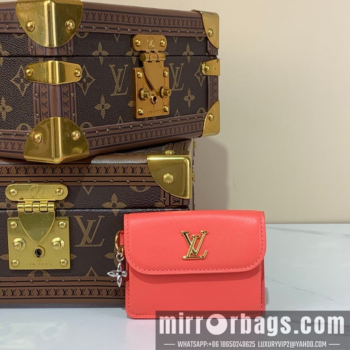 LV Bags Trifold Wallet m14615 10x7x3cm gf