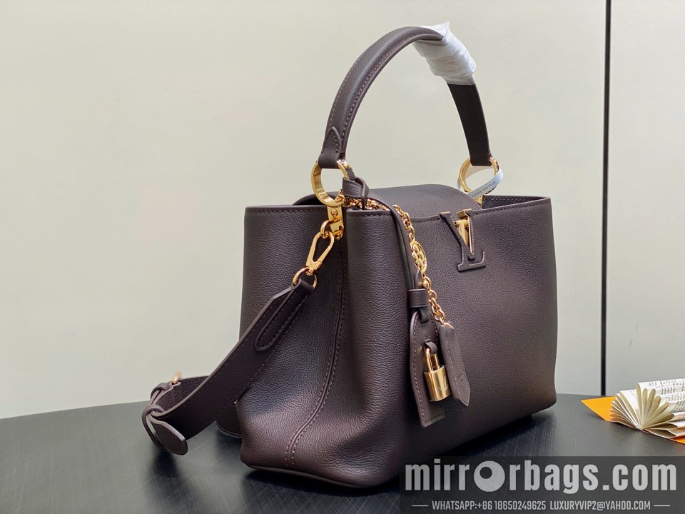 LV Bags Cap M12924 24x12x33cm gf