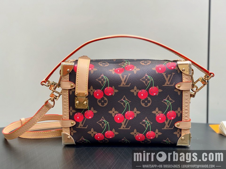 LV Bags Side Trunk M14278 23.5x16x8.5cm gf