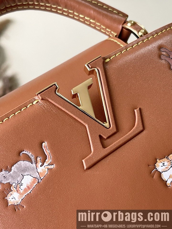 LV Bags Cap M25874 21x13.6x8cm gf