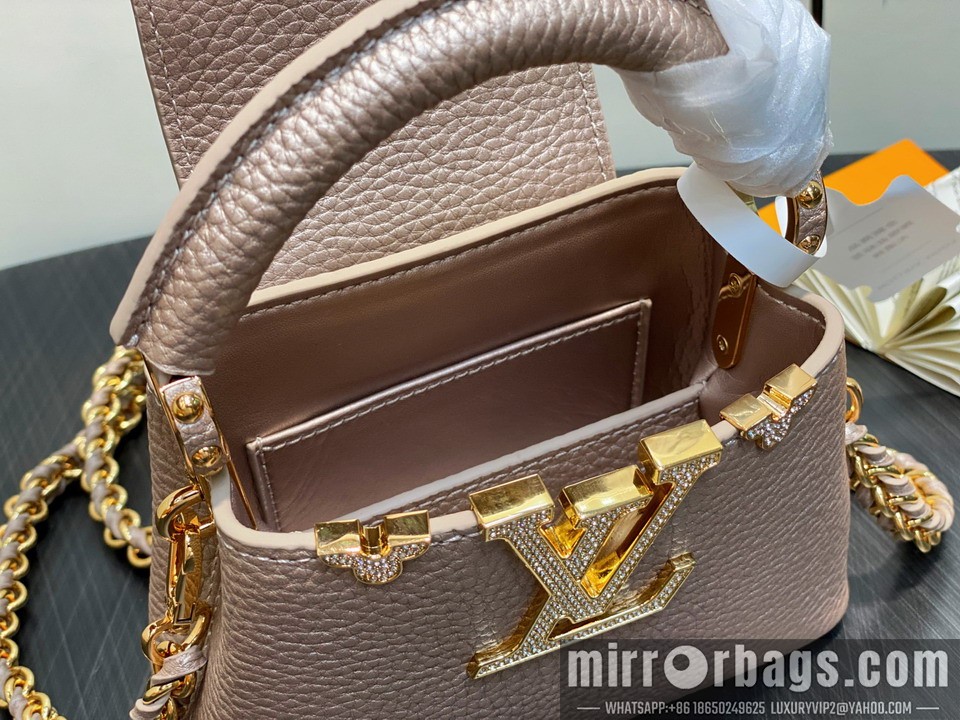 LV Bags Cap M48865 16x11x6.5cm gf7