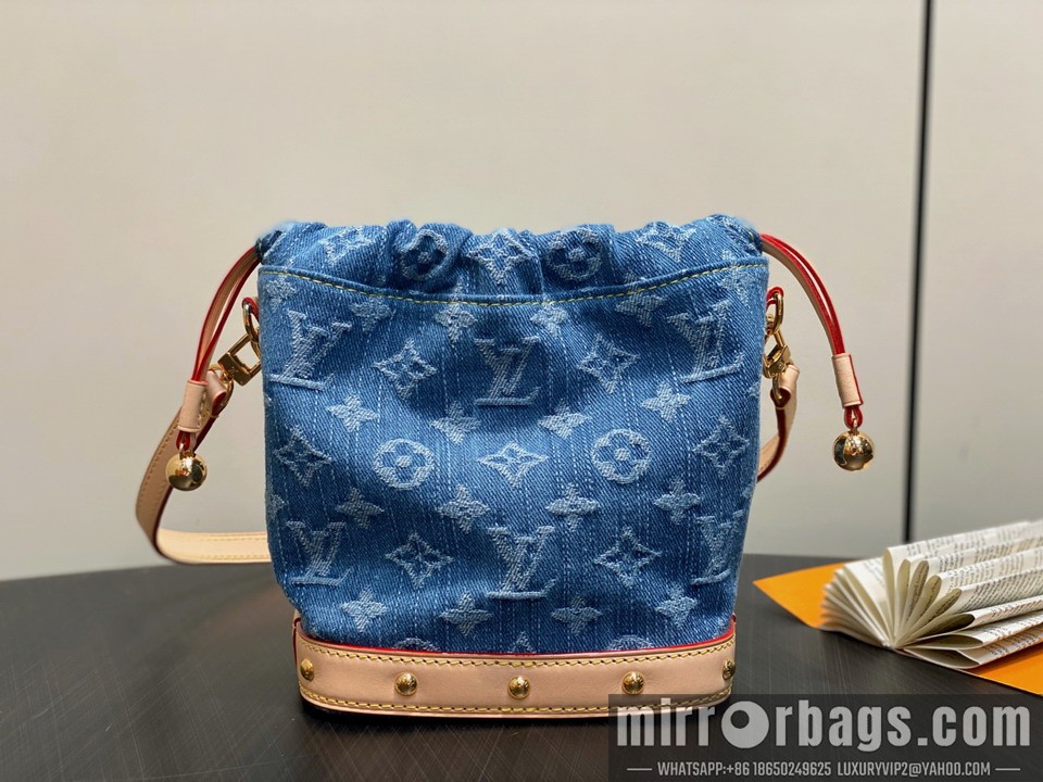LV Bags Noe M83043 17.5x8.8x20.5cm gf