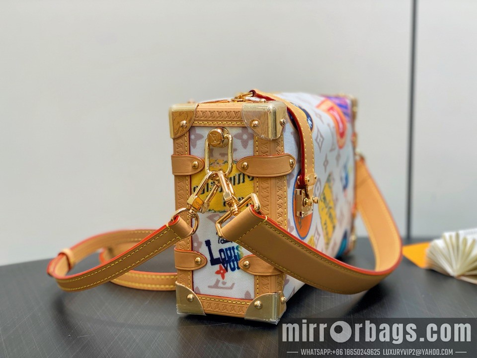 LV Bags Side Trunk M14606 16x8.5x23.5cm gf