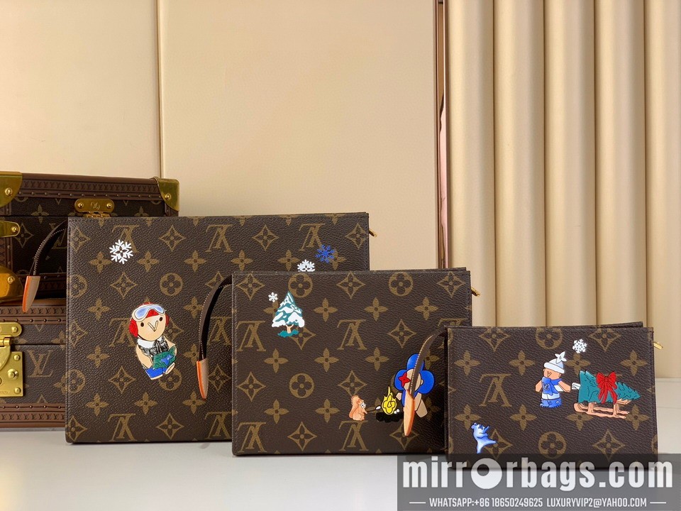 LV Bags Trio m15357 20x5.5x25cm gf