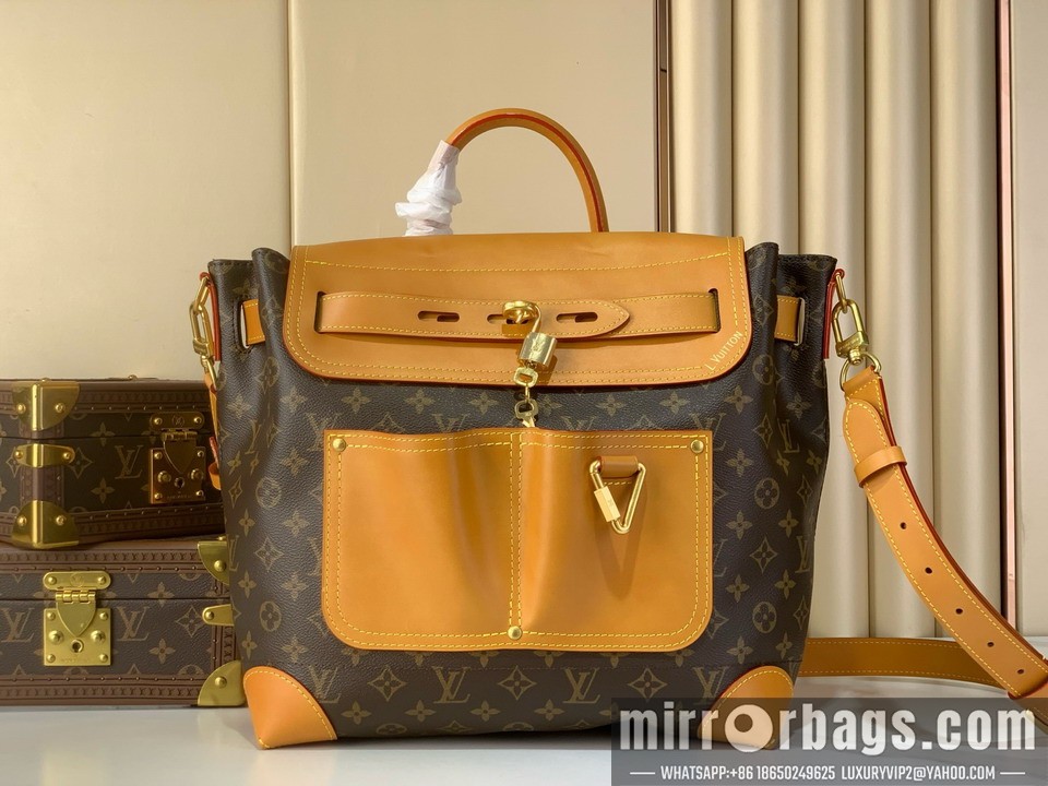 LV Bags Steamer M25989 33x14x32cm gf