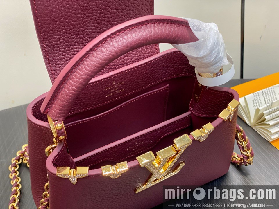 LV Bags Cap M48865 21x14x8cm gf6