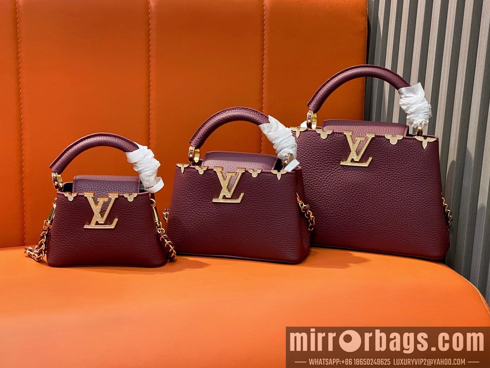 LV Bags Cap M48865 27x18x9cm gf7