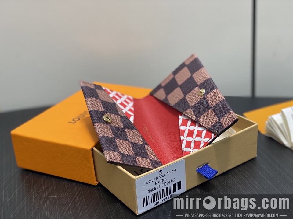 LV Bags Slim N40812 7.3x1x10.6cm gf