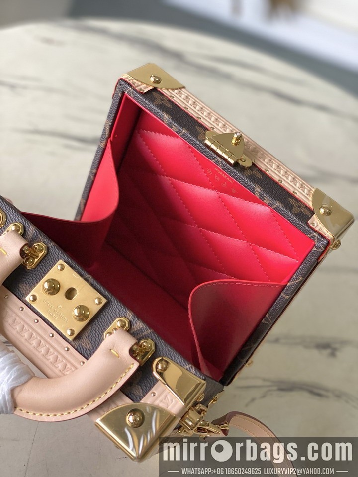 LV Bags Square Trunk M14040 17x17x8cm gf