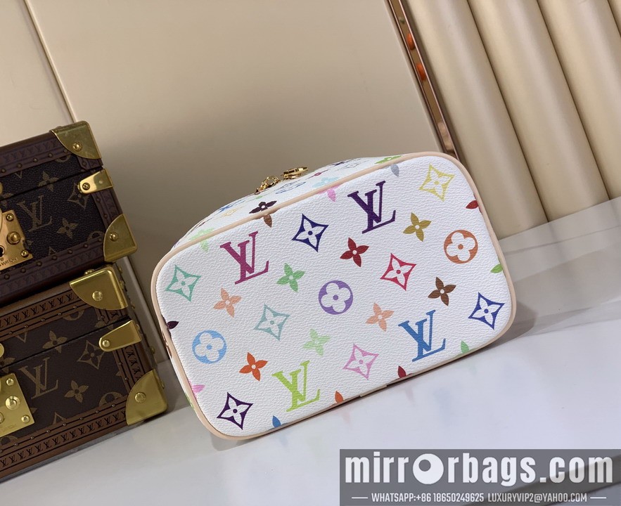LV Bags Nice Nano M44495 20x13.5x12cm gf