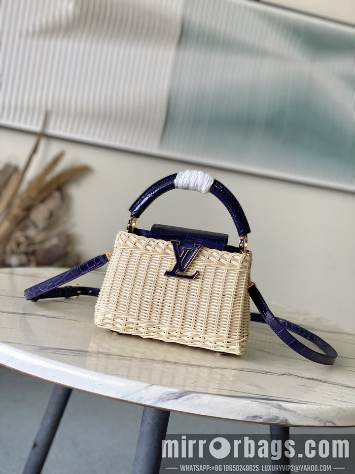 LV Bags Cap M48865 21x14x8cm gf