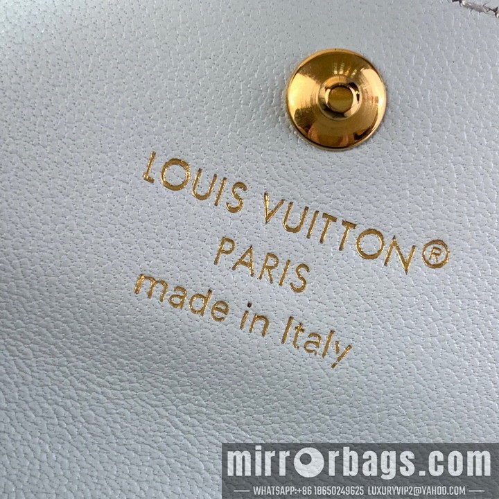 LV Bags Trifold Wallet m14614 10x7x3cm gf