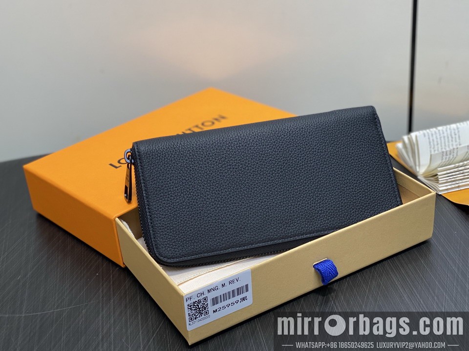 LV Bags Zippy M25959 21x2.5x10cm gf