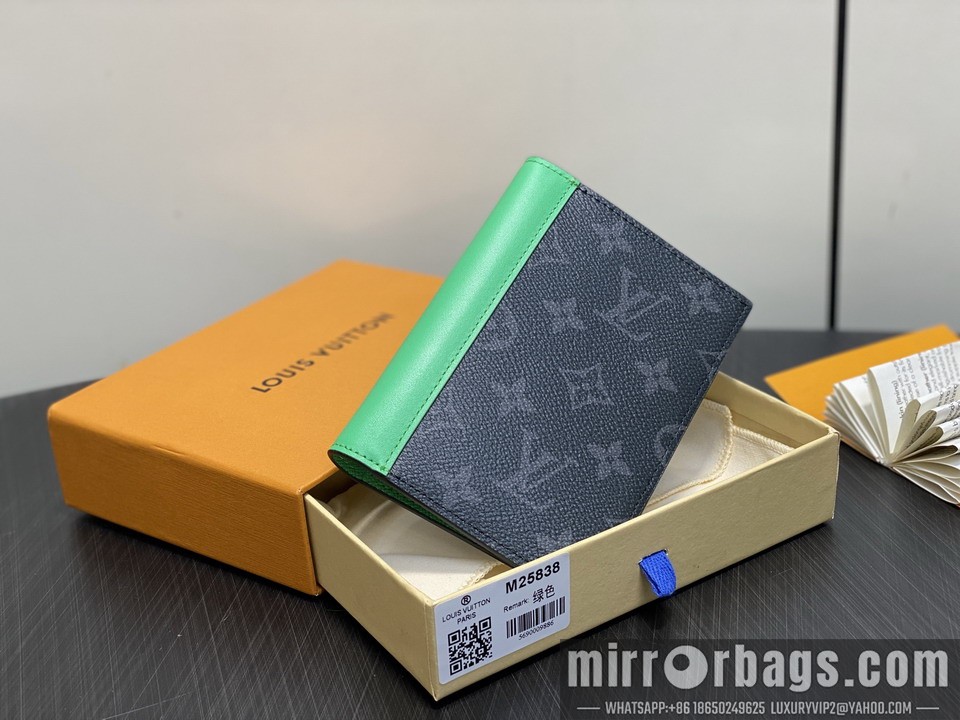 LV Bags Brazza M25838 14x2.5x10cm gf1
