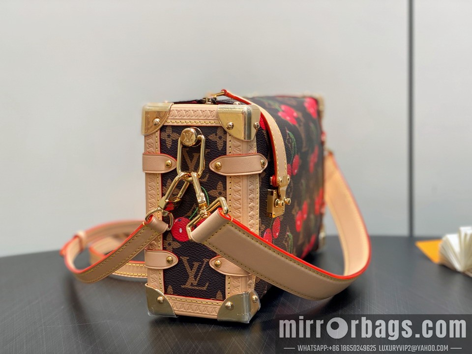 LV Bags Side Trunk M14278 23.5x16x8.5cm gf