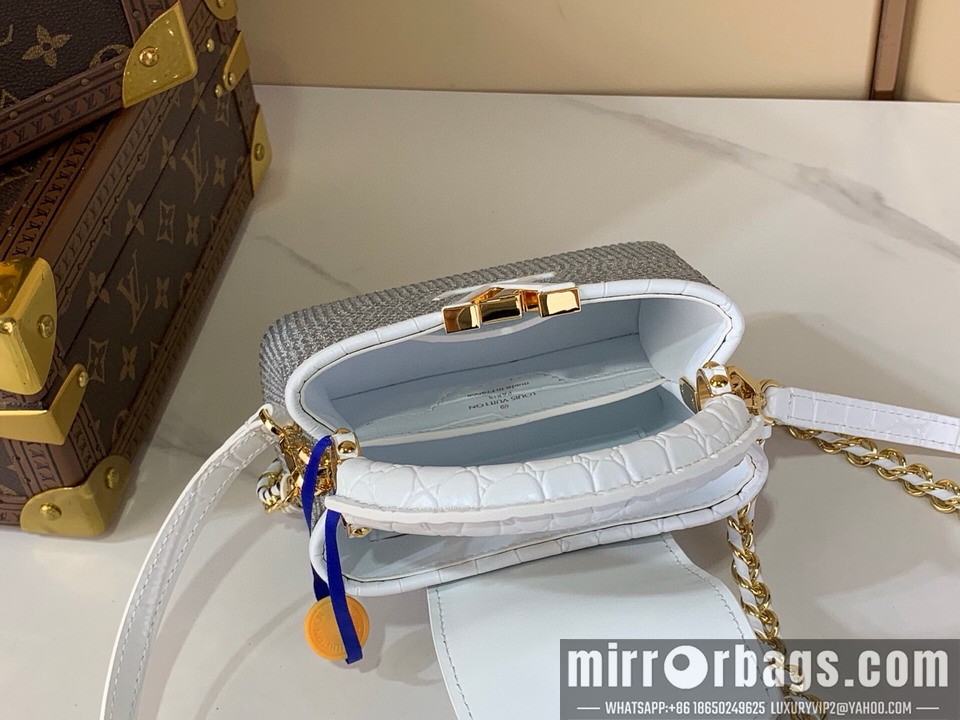 LV Bags Cap M83088 12x7x16cm gf