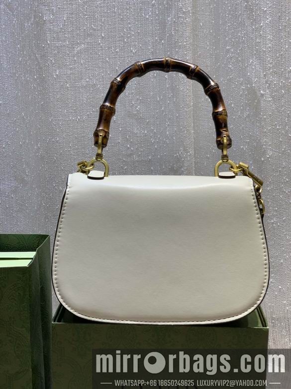 1:1 Gucci Bags WD675797白皮 21X15X7