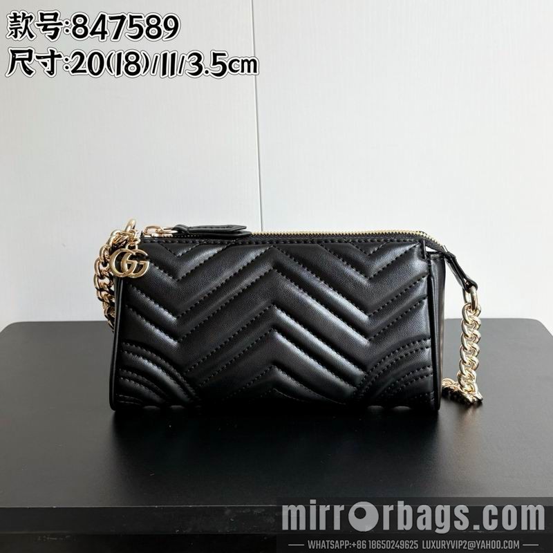 1:1 Gucci Bags 847589 20x18x11x3.5cm DF 3色