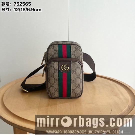 1:1 Gucci Bags GG 752565 12x18x6.9cm ss2