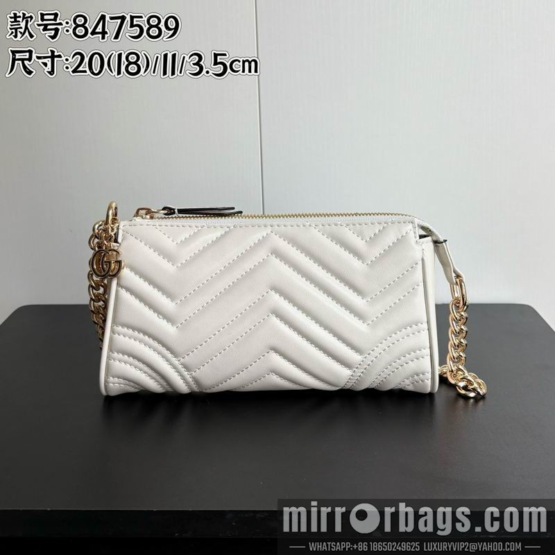 1:1 Gucci Bags 847589 20x18x11x3.5cm DF 3色