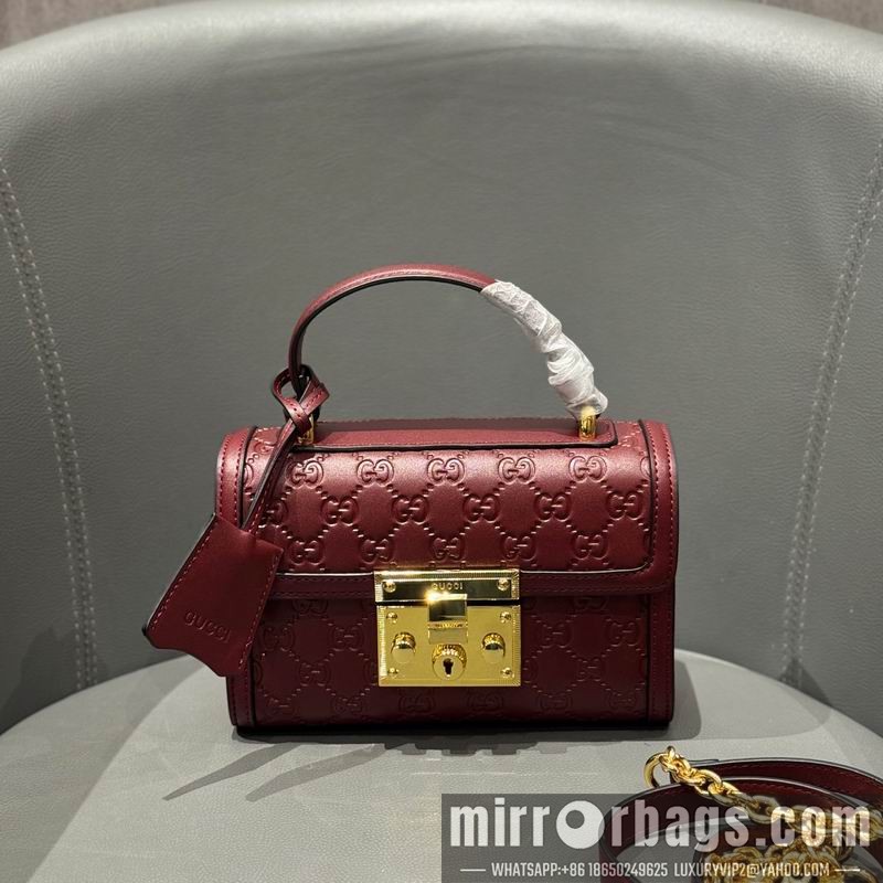 1:1 Gucci Bags Padlock 848884 20x13x8cm DF 2色