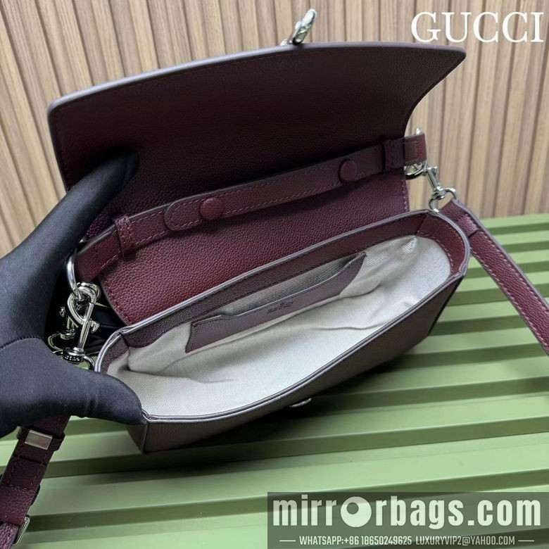 1:1 Gucci Bags 821623 23.5X12.5X6.5 DF3colors