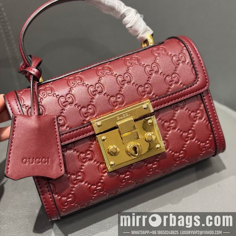 1:1 Gucci Bags Padlock 848884 20x13x8cm DF 2色