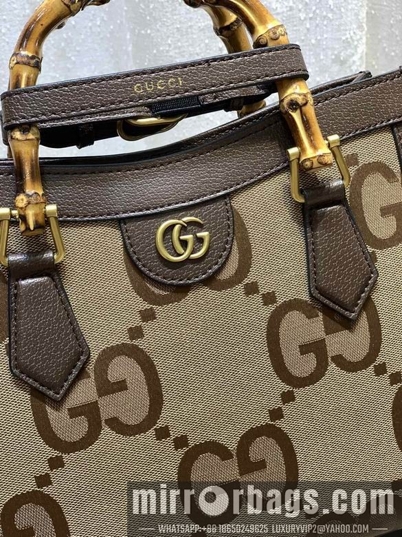 1:1 Gucci Bags WD660195杏啡 27X24X11