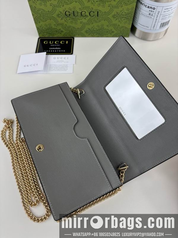 1:1 Gucci Bags 772643 12.5x20x4cm DF 3色