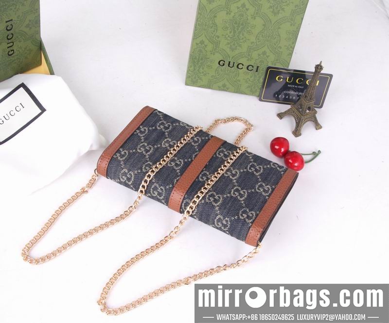 1:1 Gucci Bags 99111 19x10.5x3.5cm ZC 2色