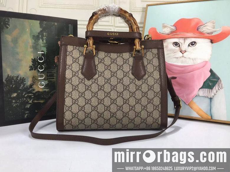 1:1 Gucci Bags WD660195啡色 27X24X11