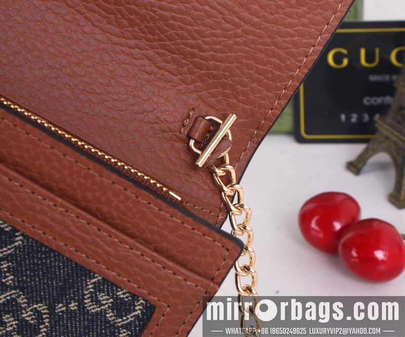 1:1 Gucci Bags 99111 19x10.5x3.5cm ZC 2色