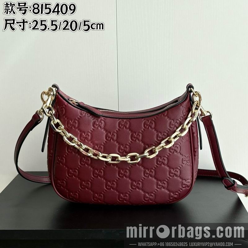 1:1 Gucci Bags 815409 25.5x20x5cm DF 3色