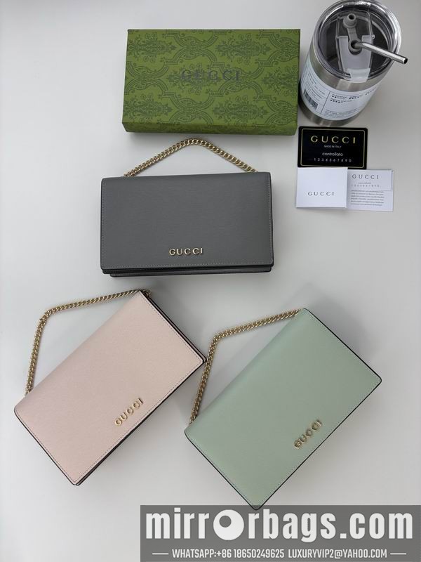 1:1 Gucci Bags 772643 12.5x20x4cm DF 3色