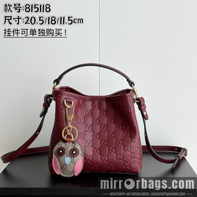 1:1 Gucci Bags 815118 19x18x11cm DF 3色