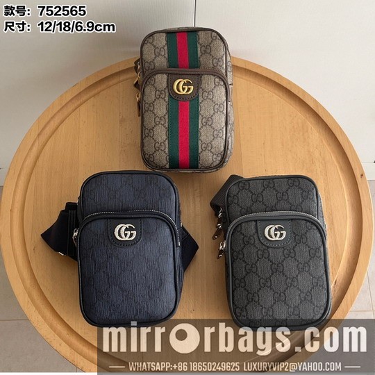 1:1 Gucci Bags GG 752565 12x18x6.9cm ss