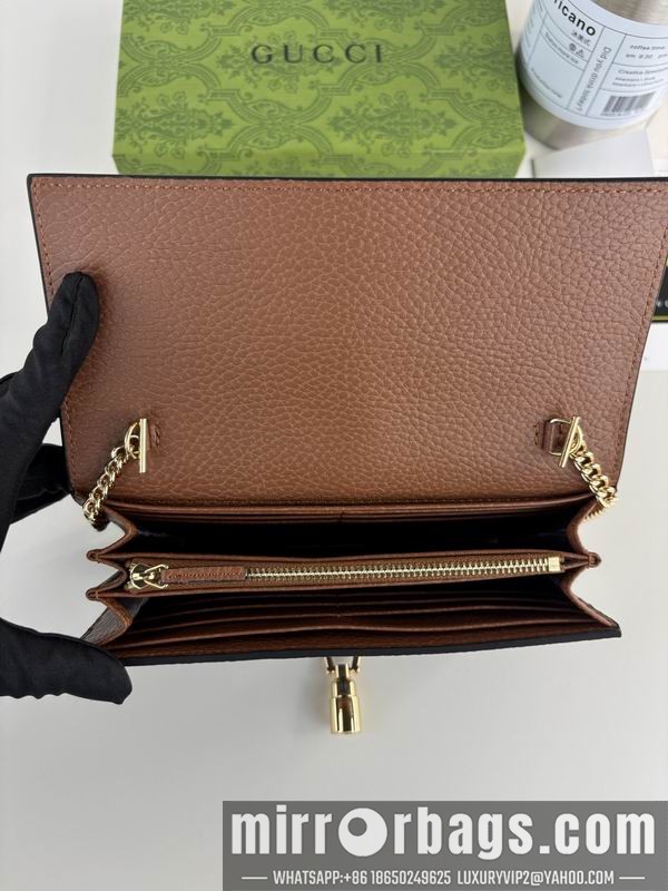 1:1 Gucci Bags 652681 19x10x3.5cm DF 2色
