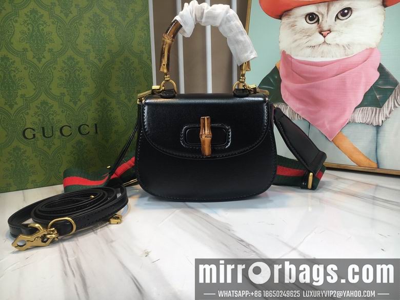 1:1 Gucci Bags Bamboo 686864 17X12X7.5cm DF 2colour