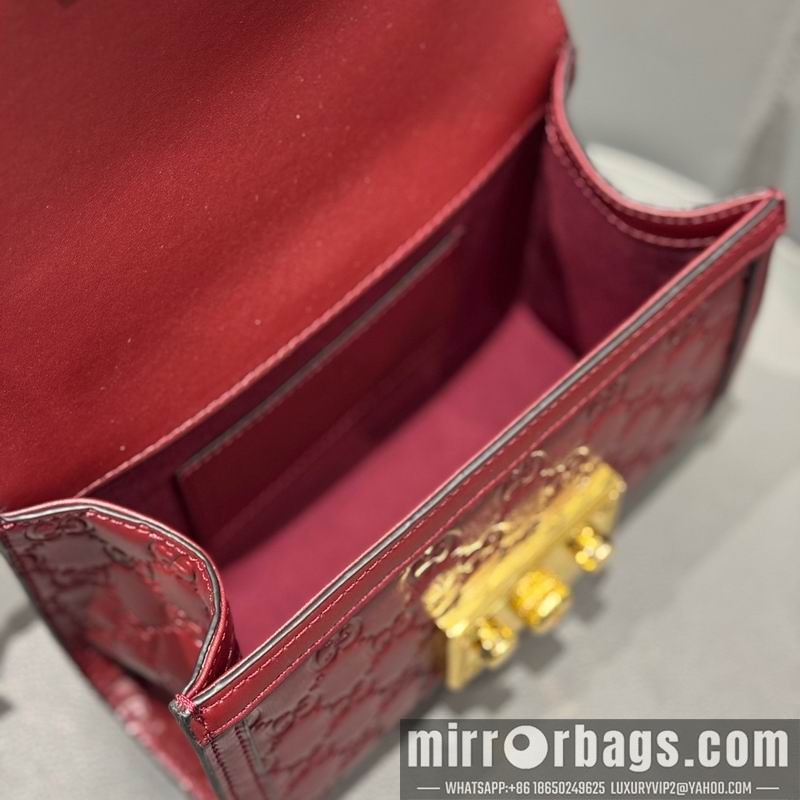 1:1 Gucci Bags Padlock 848884 20x13x8cm DF 2色