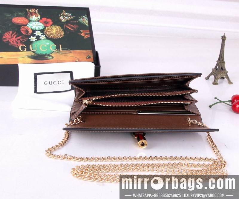 1:1 Gucci Bags 99111 19x10.5x3.5cm ZC 2色