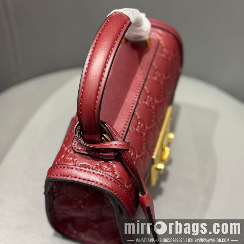 1:1 Gucci Bags Padlock 848884 20x13x8cm DF 2色