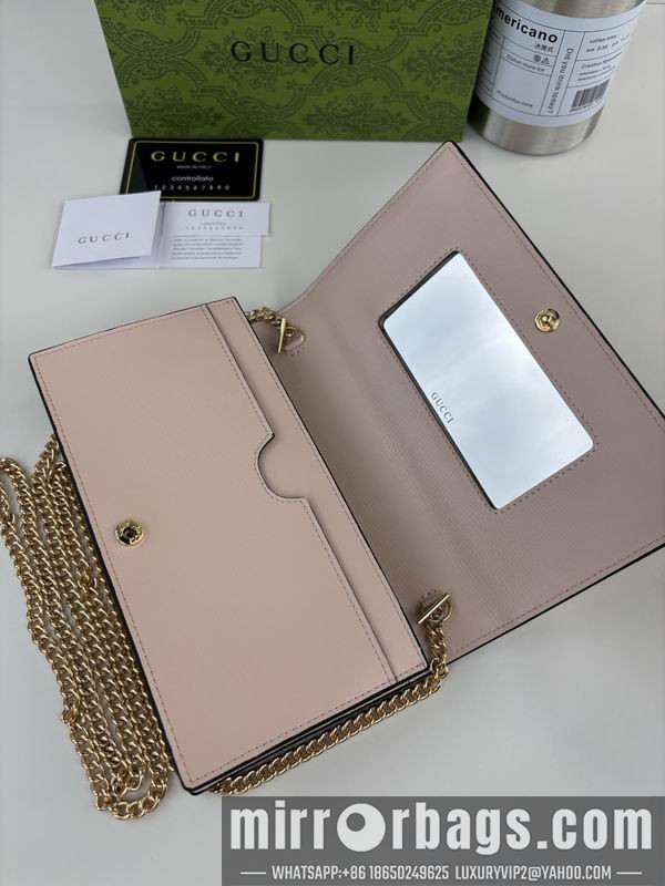 1:1 Gucci Bags 772643 12.5x20x4cm DF 3色