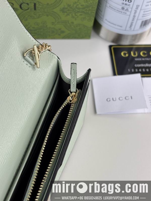1:1 Gucci Bags 772643 12.5x20x4cm DF 3色