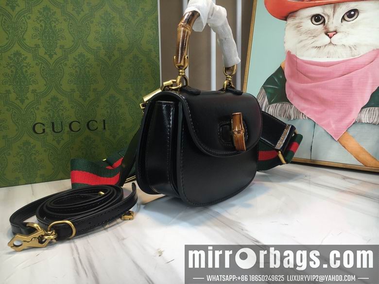 1:1 Gucci Bags Bamboo 686864 17X12X7.5cm DF 2colour