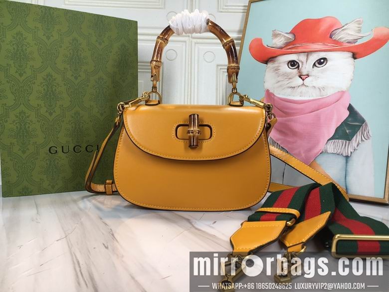 1:1 Gucci Bags Bamboo 675797 21X15X7cm DF1